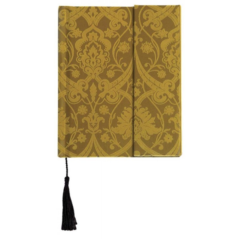 Cuaderno boncahier velvet mini mostaza