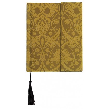 Cuaderno boncahier velvet mini mostaza