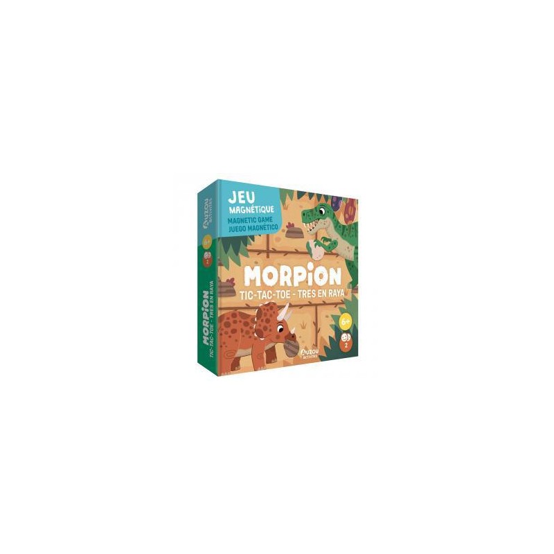 Juego magnético tres en raya Morphion