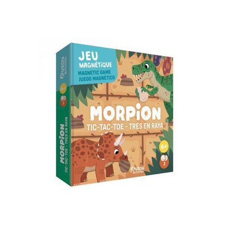 Juego magnético tres en raya Morphion