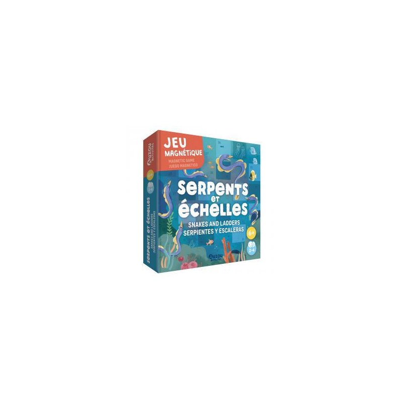 Juego magnético Serpientes y escaleras