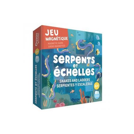 Juego magnético Serpientes y escaleras