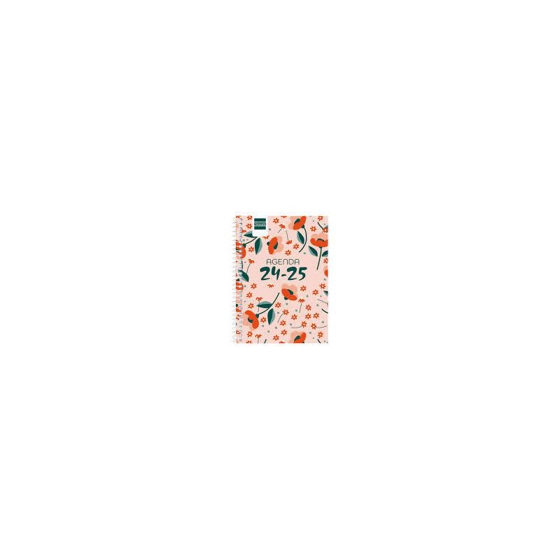 Agenda escolar finocam cool 8º s/v floral 24/25