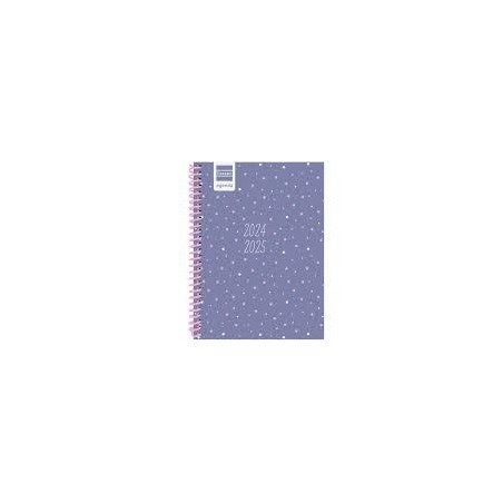 Agenda escolar finocam diva 8º s/v stars 24/25