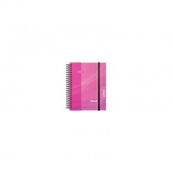 Agenda escolar senfort 8º día página prisma fucsia