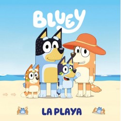 Bluey  Un cuento - La playa  edición en español 