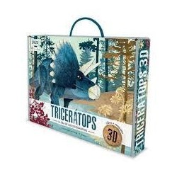 Triceratops 3D. libro + maqueta