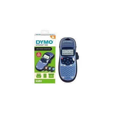 Rotuladora Dymo Letratag LT 100 H Azul