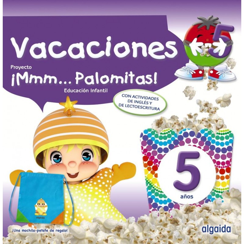 Vacaciones 5 años palomitas 