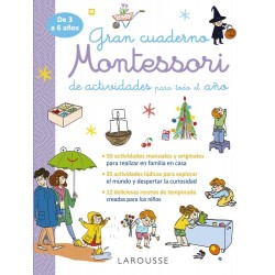 Gran cuaderno Montessori de actividades para todo 