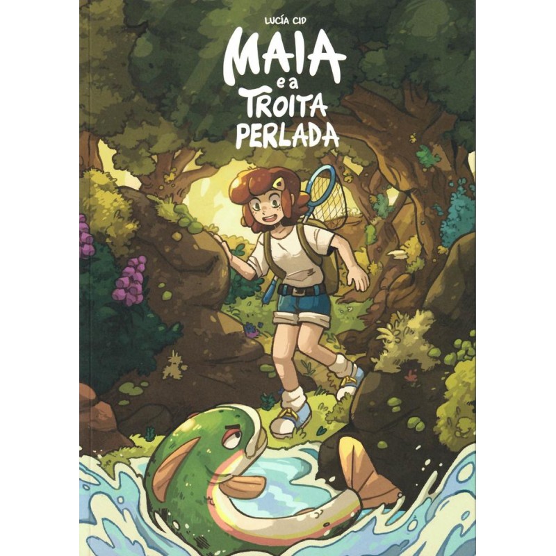 Maia e a troita perlada Maia e a troita perlada