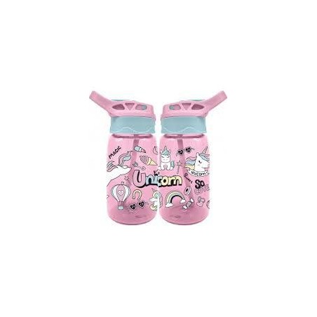 Cantimplora tritan unicornios 500 ml