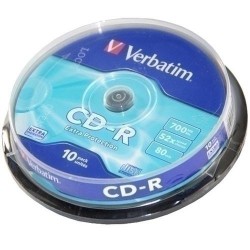 Cd-rom verbatim 700mb 52x