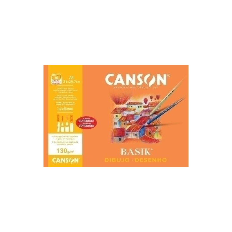 Mini pack 10 láminas dibujo 130 gramos Gvarro Mini pack 10 láminas dibujo 130 gramos Gvarro
