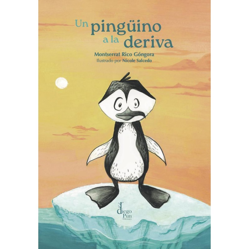Un pingüino a la deriva