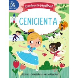 ¡Cuentos con pegatinas  Cenicienta