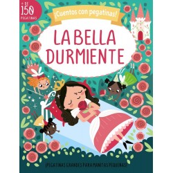 ¡Cuentos con pegatinas  La bella durmiente