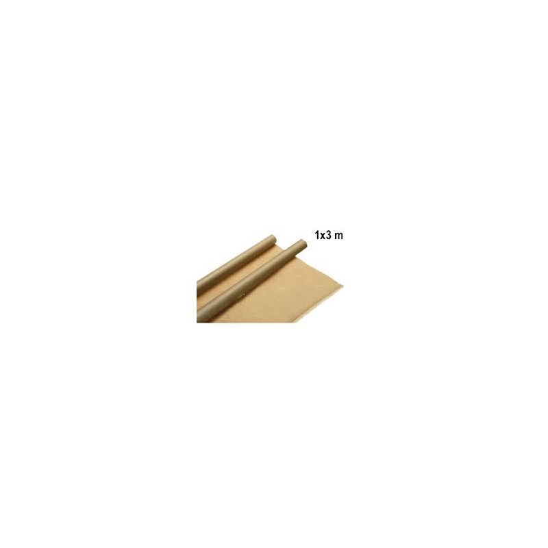 Papel kraft marron 1x3 metros sadipal
