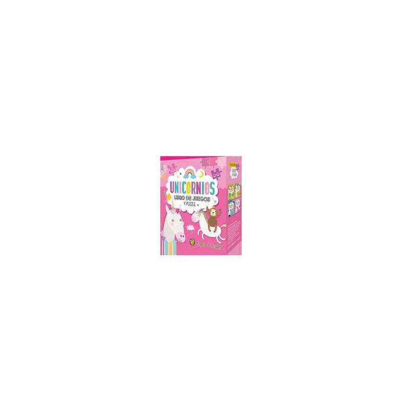 Unicornios  Libro Puzzle 30 piezas 