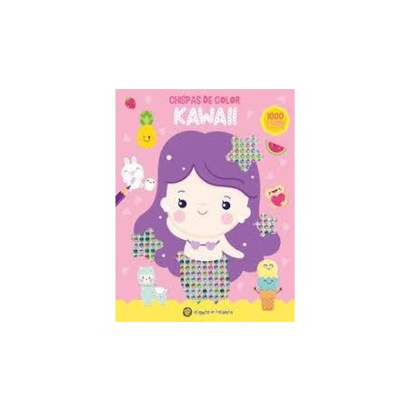 Colorea y decora  Kawaii