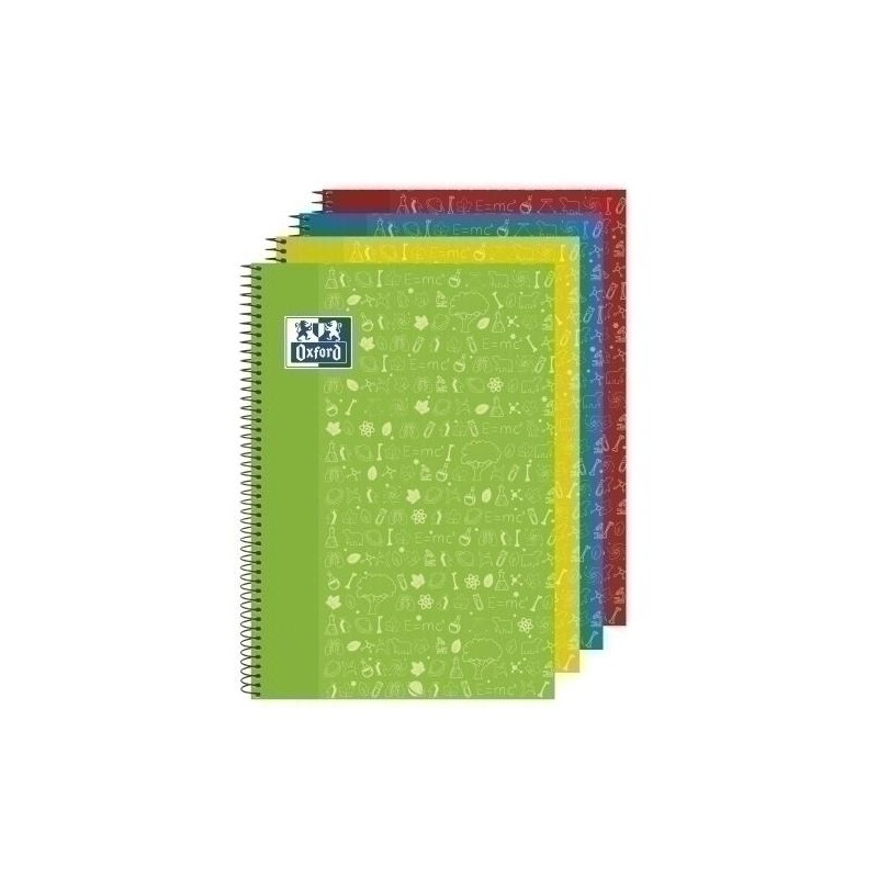 Block oxford school asignaturas naturales 4x4 Block oxford school asignaturas naturales 4x4
