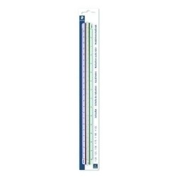 Escalimetro stadtler 30 cm  Escalas 1 20  1 25  1 