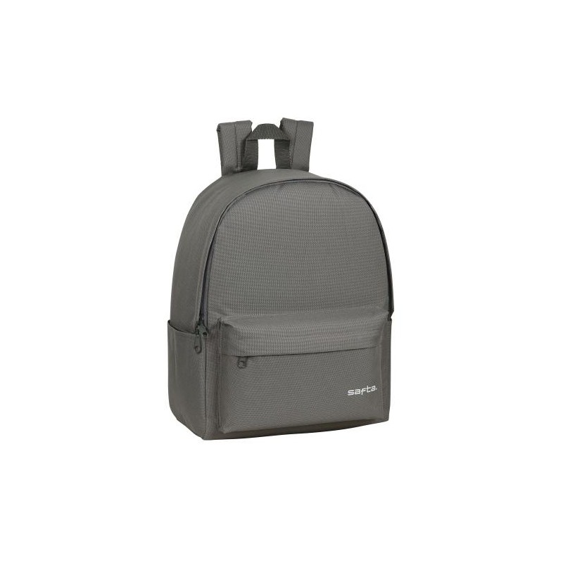 Mochila safta para portatil basics gris humo Mochila safta para portatil basics gris humo