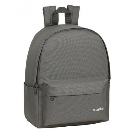 Mochila safta para portatil basics gris humo