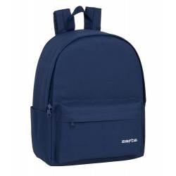 Mochila safta para portatil basics azul navy