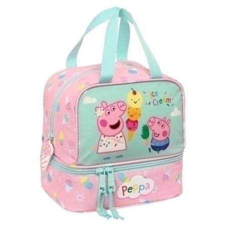 Portameriendas safta peppa pig ice cream
