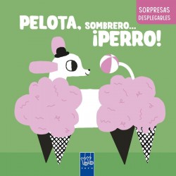Pelota  sombrero    ¡perro 