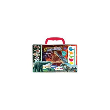 Majestuosos dinosaurios  A leer y pintar 