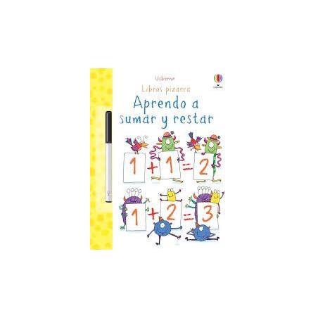 Aprendo a sumar y a restar  Libro pizarra