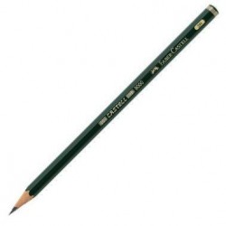 Lapiz faber castell grafito serie 9000 2H