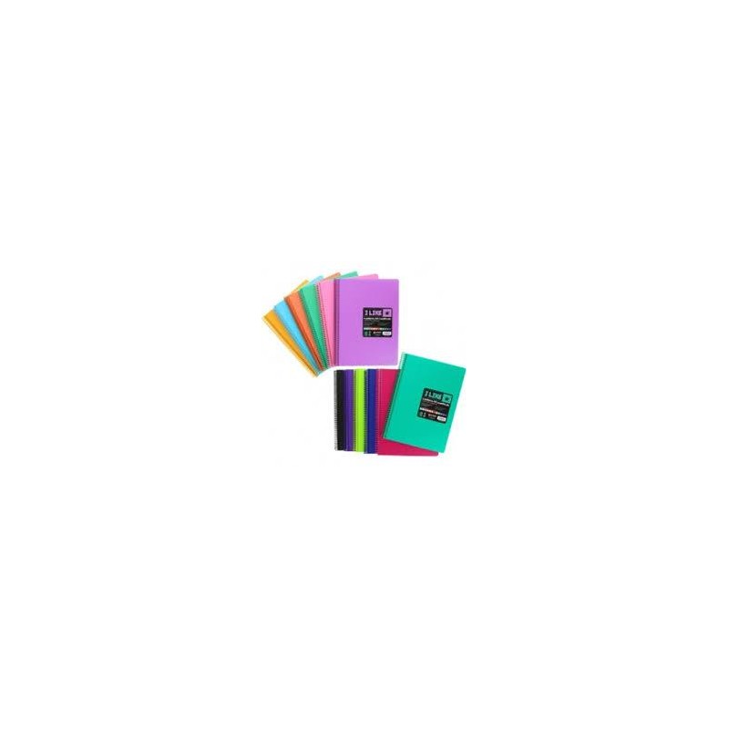 Cuaderno A4 80 hojas tapa pp I like cuadriculada