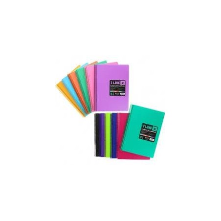 Cuaderno A4 80 hojas tapa pp I like cuadriculada