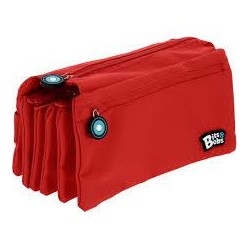 Portatodo cuadruple bits&bots rojo