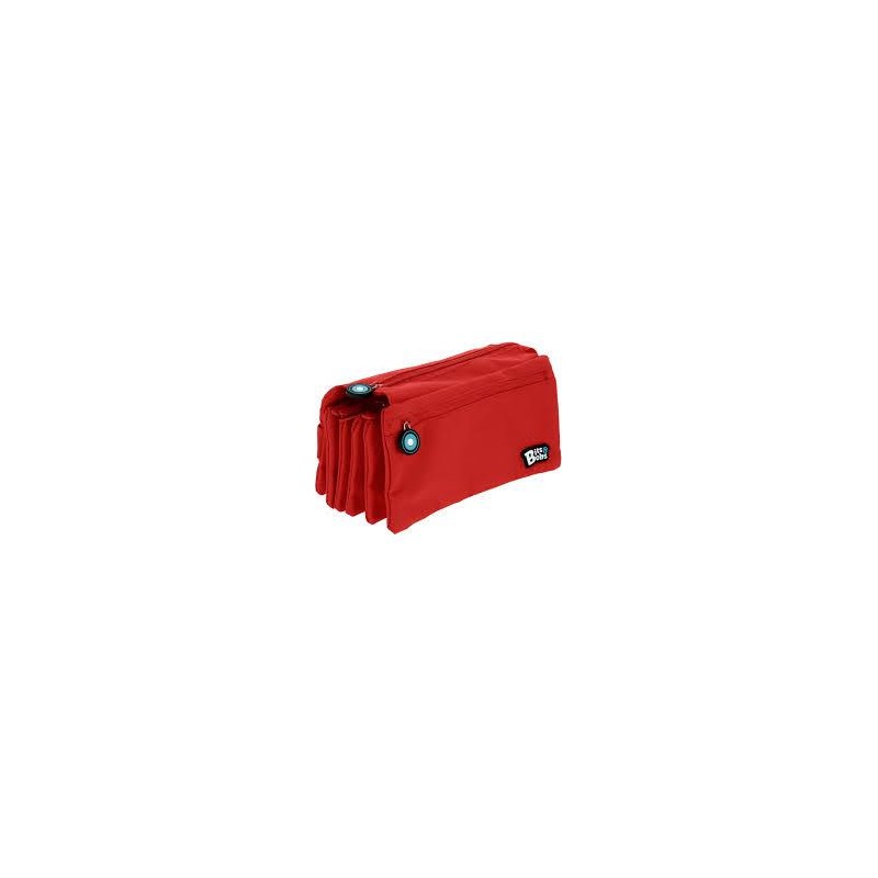 Portatodo cuadruple bits&bots rojo