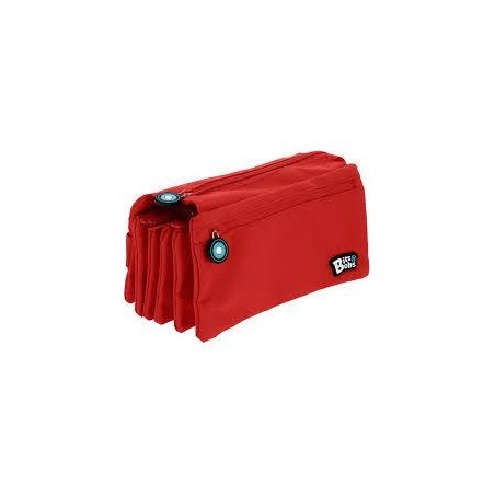 Portatodo cuadruple bits&bots rojo