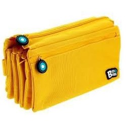 Portatodo cuadruple bits&bots amarillo