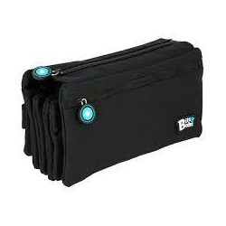 Portatodo cuadruple bits&bots negro