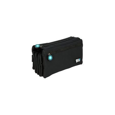 Portatodo cuadruple bits&bots negro