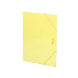 Carpeta gomas y solapas grafoplas amarillo soft