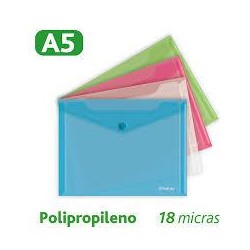 Dossier broche A5 colores surtidos kathay