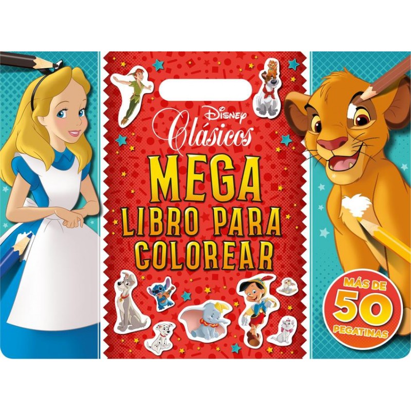 Clásicos Disney Megalibro para colorear Clásicos Disney Megalibro para colorear