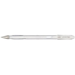 Boligrafo roller gel uni-ball blanco pastel 0 7