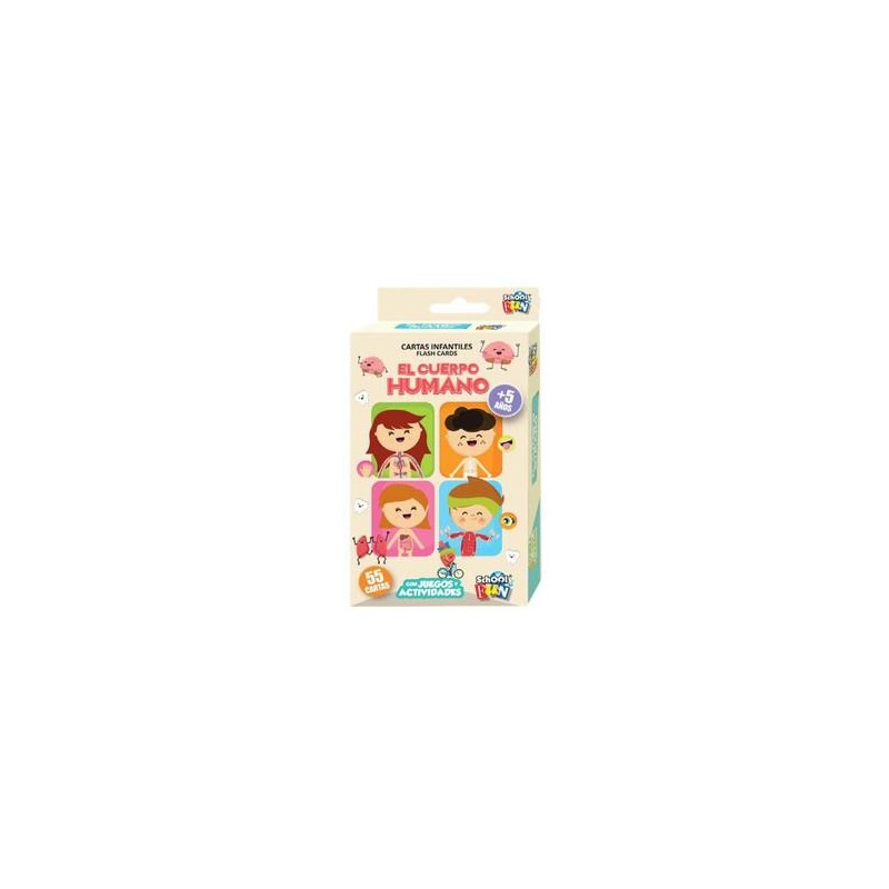 Cuerpo humano  cartas infantiles
