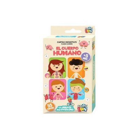Cuerpo humano  cartas infantiles