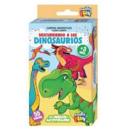 Descubriendo dinosaurios  Cartas infantiles