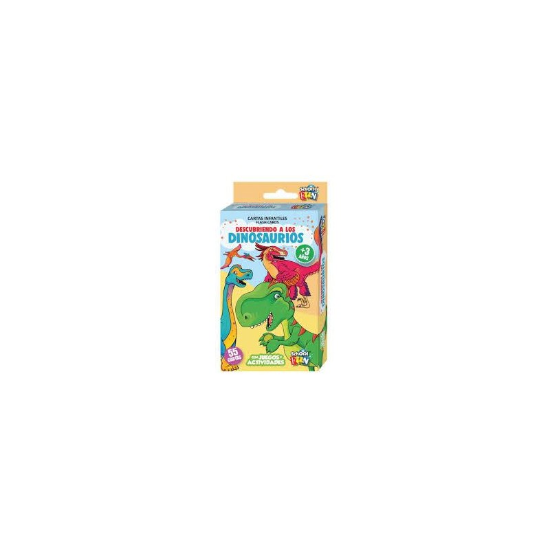 Descubriendo dinosaurios  Cartas infantiles